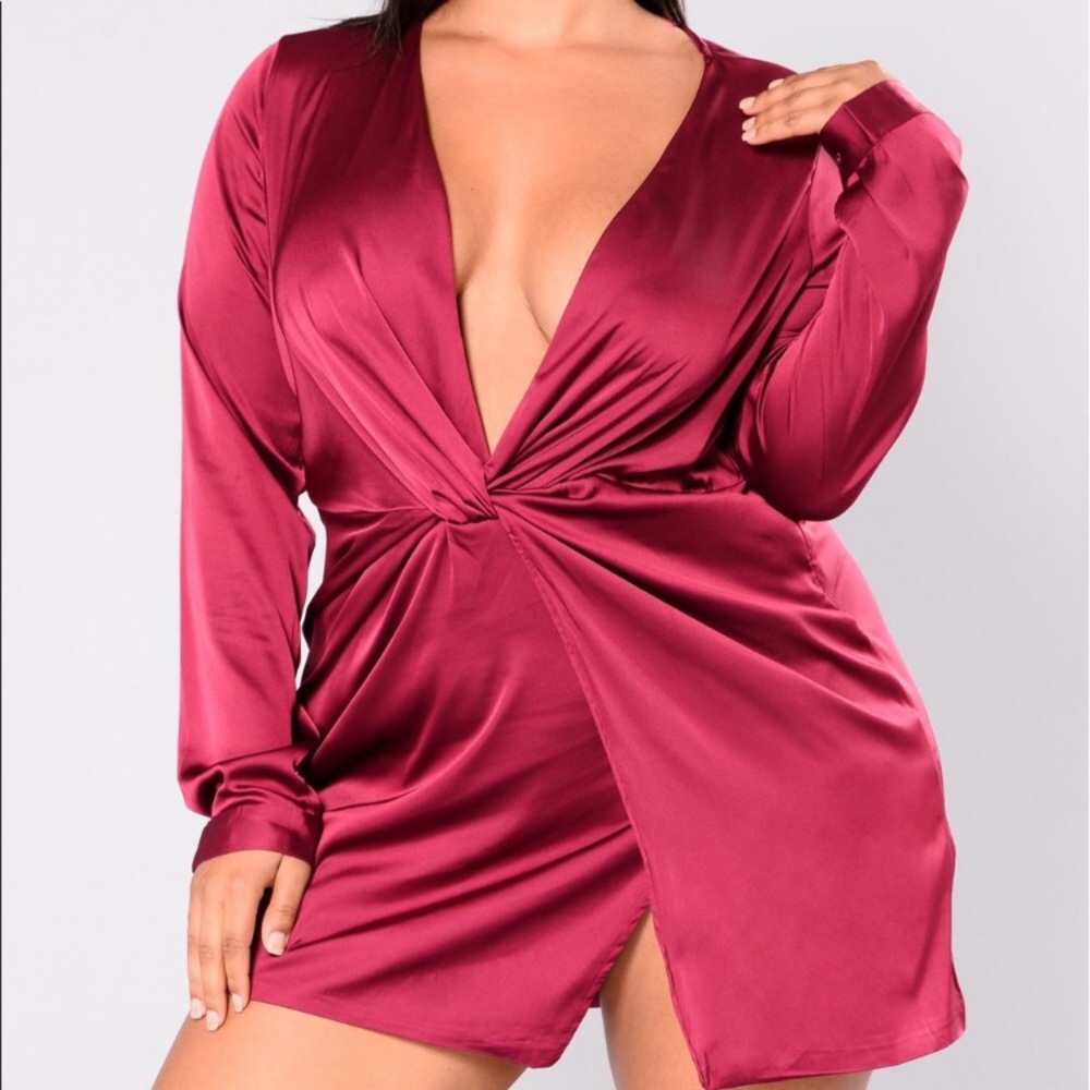 Fashion nova plus sizddress
